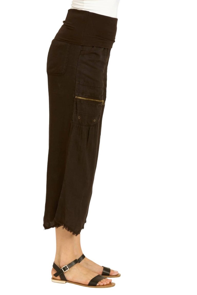 Pasqual Crop Pant In Black