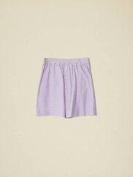 Caysen Short - Plum Stripe