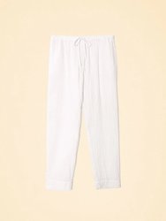 Jordyn White Pant - White