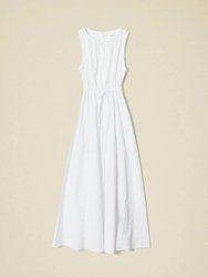 Rhiannan Maxi Dress In White - White