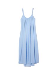 Rhode Pleated Scoop Neck Midi Dress