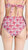 Serena Bikini Bottom In Ruby Petal