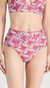 Serena Bikini Bottom In Ruby Petal - Ruby Petal