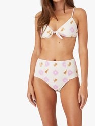 Serena Bikini Bottom - Lilac Ikat
