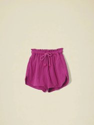 Starla Shorts - Purple Wine