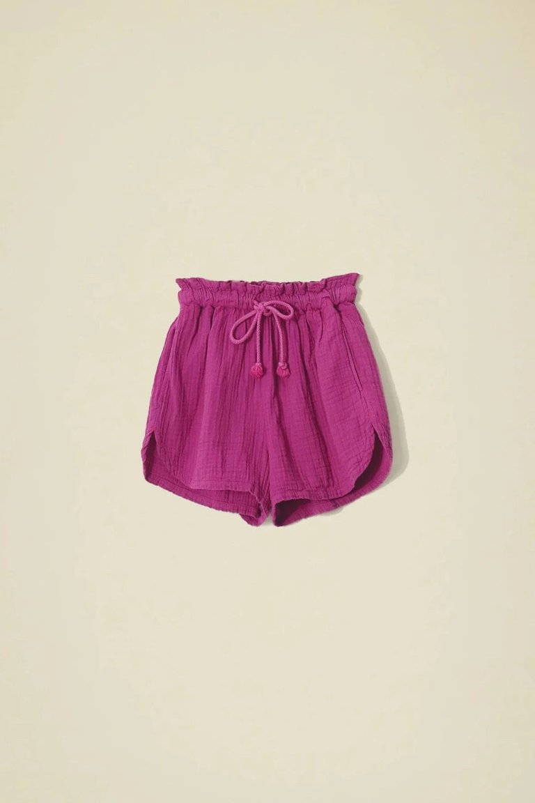 Starla Shorts - Purple Wine
