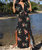 Kaanapali Mumu Dress In Black - Black