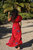 Tahiti Mumu Dress In Red