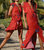 Tahiti Mumu Dress In Red