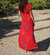 Tahiti Mumu Dress In Red