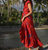 Tahiti Wrap Dress In Red