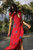 Tahiti Wrap Dress In Red