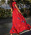 Tahiti Wrap Dress In Red