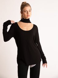 Mercedes Cowl Neck Top