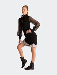 Nastia Zip Asymmetrical Dress