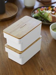 Airtight Food Storage Container - Bamboo Lid