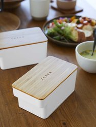 Airtight Food Storage Container - Bamboo Lid