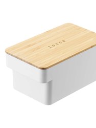 Airtight Food Storage Container - Bamboo Lid