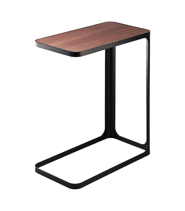 C Side Table (20" H) - Steel - Black