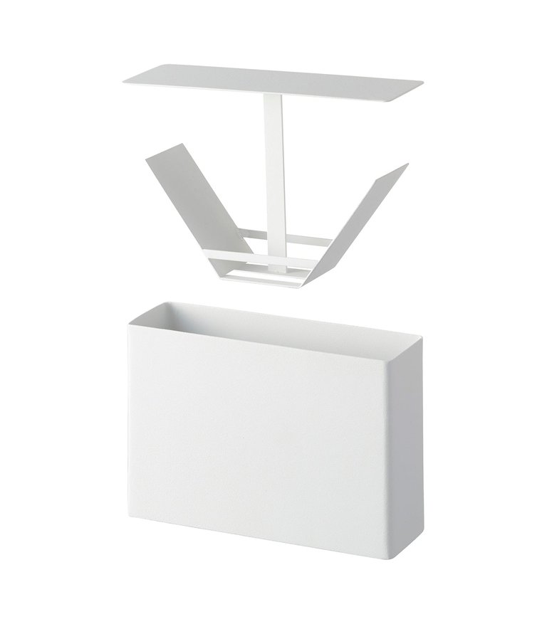 Coffee Filter Case - Size 02 - Steel - White