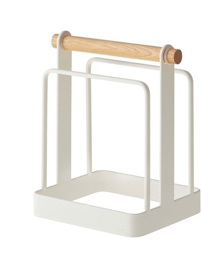 Yamazaki Home Cutting Board Stand - Steel And Wood product