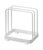 Cutting Board Stand - Steel - White