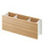 Desk Organizer - Two Sizes - Steel And Wood - Ash