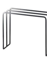 Dish Towel Hanger - Steel - Black