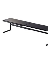 Expandable Countertop Shelf - Steel - Black