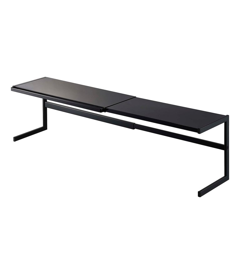 Expandable Countertop Shelf - Steel - Black