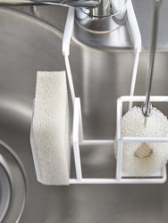 Faucet-Hanging Sponge & Brush Holder - Steel
