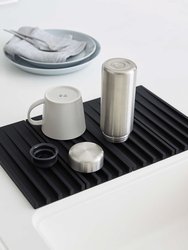 Folding Dish Drainer Mat & Trivet - Silicone