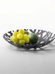 Fruit Bowl - Steel - Black