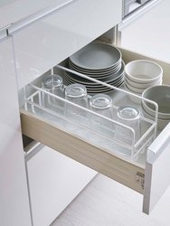 Glass And Mug Cabinet Organizer - Steel