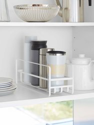 Glass And Mug Cabinet Organizer - Steel