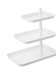 Jewelry And Accessory Trays - Steel - White