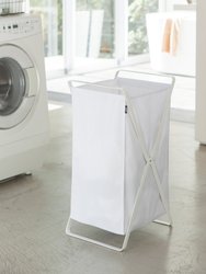 Laundry Hamper, 25" H - Steel - White