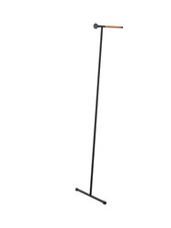 Leaning Clothes Hanger (64" H)  - Steel + Wood - Black