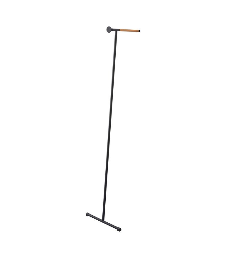 Leaning Clothes Hanger (64" H)  - Steel + Wood
