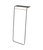 Leaning Coat Rack With Shelf, 63" H - Steel - Black