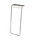 Leaning Coat Rack With Shelf, 63" H - Steel - Black