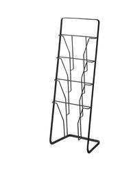 Magazine Rack - Steel - Black