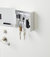 Magnetic Key Cabinet - Steel - White