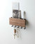 Magnetic Key Rack - Steel + Wood