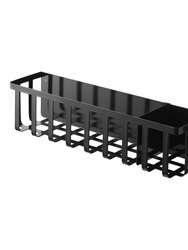Magnetic Storage Basket - Steel - Black