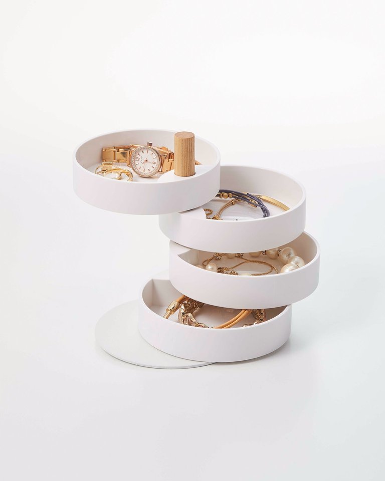 Open Top Stacked Jewelry Organizer - Two Sizes
