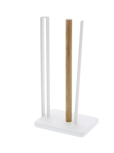 Yamazaki Home Paper Towel Holder - Steel + Wood product