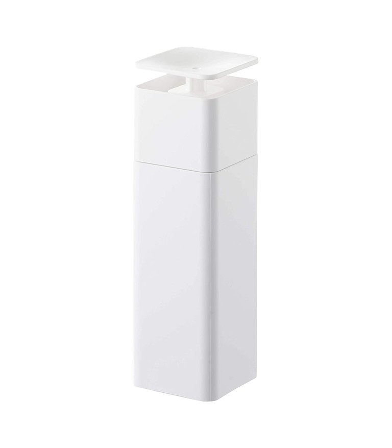 Push Soap Dispenser - White