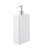 Rectangle Shower Dispenser - Three Styles - White