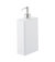 Rectangle Shower Dispenser - Three Styles - White